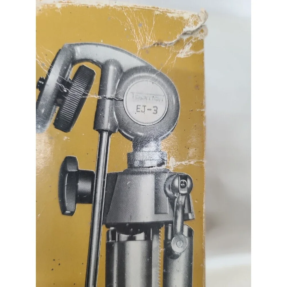 Vintage Topman EJ-3 Aluminium Compact Tripod Made In Japan